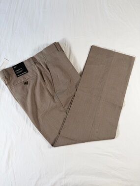 Banana Republic Men's Pleated Dress Pants - Taupe